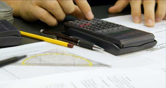 A calculator.